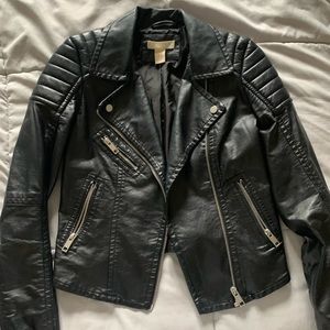 VEGAN LEATHER JACKET